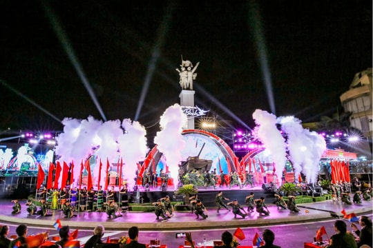 Đặc sắc chương trình truyền hình trực tiếp 'Bản trường ca hoà bình'