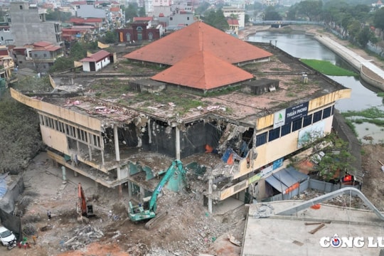 Ninh Bình: Phá dỡ chợ Rồng để lấy mặt bằng phục vụ xây dựng nhiều dự án trọng điểm