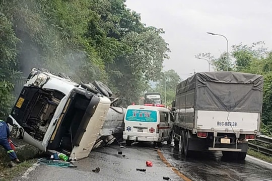 Nguyên nhân ban đầu vụ tai nạn liên hoàn trên đèo Bảo Lộc