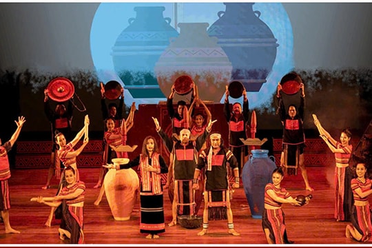 Không gian cồng chiêng Tây Nguyên tái hiện sống động tại Hà Nội