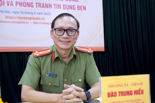 Thượng tá, Tiến sĩ Đào Trung Hiếu – Chuyên gia tội phạm học: Tự bảo vệ mình trên không gian mạng là góp phần bảo vệ an ninh quốc gia
