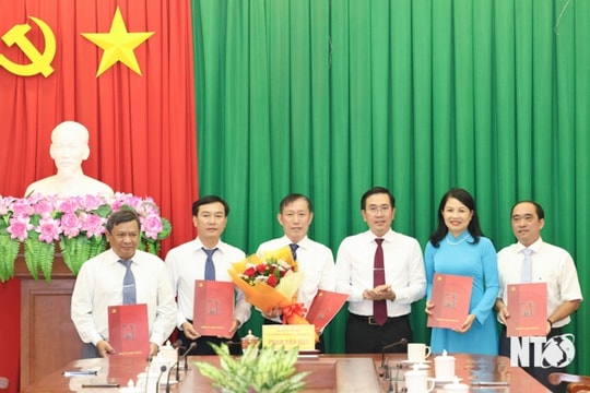 Ninh Thuận bổ nhiệm lãnh đạo Báo và Đài Phát thanh Truyền hình Ninh Thuận