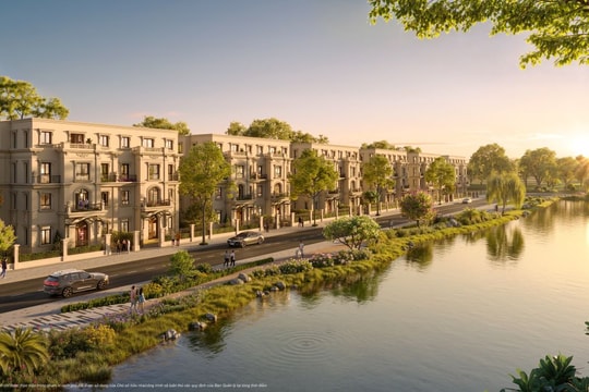 “Riverside phía Tây Thủ đô” gây sốt với chính sách giãn xây “mua trước trả sau”