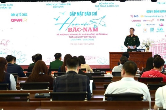 Chương trình chính luận nghệ thuật 'Hẹn ước bắc-nam' kỷ niệm 50 năm Thống nhất đất nước