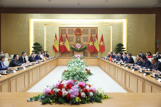 Tuyên bố chung về kết quả chuyến thăm chính thức Việt Nam của Thủ tướng Tây Ban Nha Pedro Sánchez