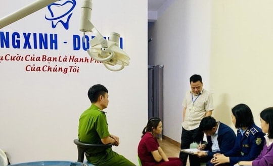 Thanh Hóa: Xử phạt cơ sở Nha khoa Răng xinh Doremi