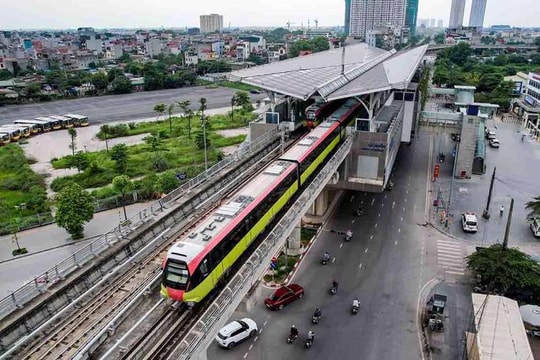 Hà Nội: Metro tăng trưởng ấn tượng, hướng tới mục tiêu phục vụ 19 triệu hành khách trong năm 2025