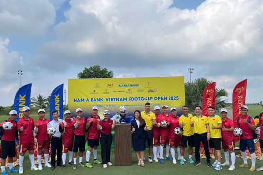 ‏Nam A Bank Vietnam Footgolf Open 2025‏‏ - ‏‏Giải đấu Footgolf quốc tế‏‏ ‏‏lần‏‏ ‏‏đầu‏‏ ‏‏tổ chức tại‏‏ ‏‏khu vực Đông Nam Á‏