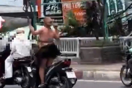 TP. HCM: Đã xác minh được cô gái lái xe như diễn xiếc trên đường phố