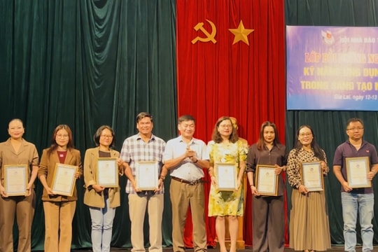 Hội Nhà báo tỉnh Gia Lai vinh danh 33 tác phẩm báo chí chất lượng cao