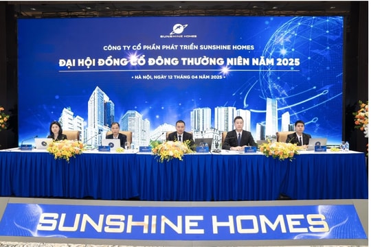 ĐHCĐ Sunshine Homes 2025: Thành công rực rỡ với kế hoạch hợp nhất vào Sunshine Group – Hướng tới vị thế tập đoàn bất động sản hàng đầu Việt Nam