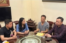 MTTQ Việt Nam TP Hà Nội thăm hỏi gia đình nạn nhân vụ cháy ở Trung Liệt