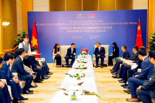 Đài Truyền hình Việt Nam và Đài Phát thanh - Truyền hình Trung ương Trung Quốc giới thiệu các dự án truyền thông trọng điểm