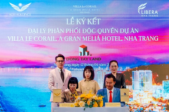 KDI Holdings công bố 2 nhà phân phối độc quyền của Villa Le Corail, A Gran Meliá Hotel