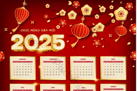 Cộng đồng mạng bất ngờ khi lịch tháng 4/1975 trùng với lịch tháng 4/2025