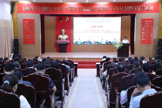 Nam Định: Đẩy mạnh chuyển đổi số ngành Văn hóa, Thể thao và Du lịch