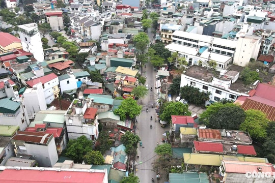 Hiện trạng đường Lĩnh Nam ùn tắc, xuống cấp trước ngày khởi công cải tạo