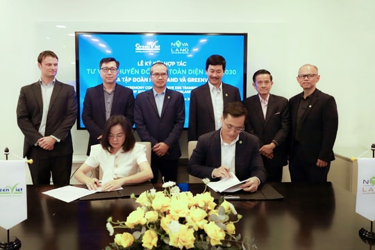 Novaland bắt tay GreenViet triển khai ESG toàn diện, hướng tới phát triển bền vững quốc tế