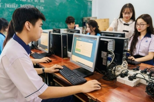 Thí sinh bắt đầu thử đăng ký trực tuyến dự thi tốt nghiệp THPT 2025 từ hôm nay