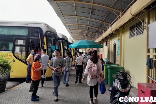 Nghỉ lễ 30/4, tăng cường 625 lượt xe cho các bến trên địa bàn Hà Nội