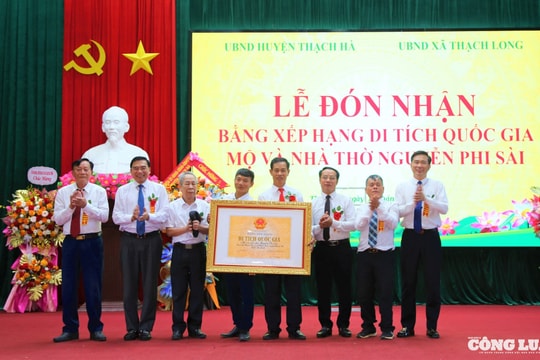 Vinh danh Di tích quốc gia Mộ và Nhà thờ Nguyễn Phi Sài: Tỏa sáng khí phách danh tướng thời Lê Trung Hưng