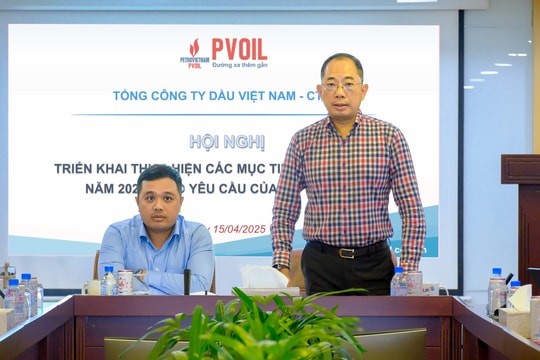 Mục tiêu tăng trưởng 8% năm 2025: PVOIL chỉ bàn làm, không bàn lùi