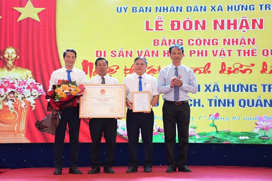 Tôn vinh Hát Tuồng Bội: Di sản phi vật thể quốc gia từ lòng dân Hưng Trạch