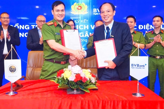 BVBank hợp tác Bộ Công An triển khai dịch vụ định danh & xác thực điện tử qua VNEID