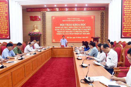 Bắc Kạn: Đẩy mạnh đấu tranh phản bác, nâng cao lý luận và phát huy vai trò báo chí trong xây dựng Đảng