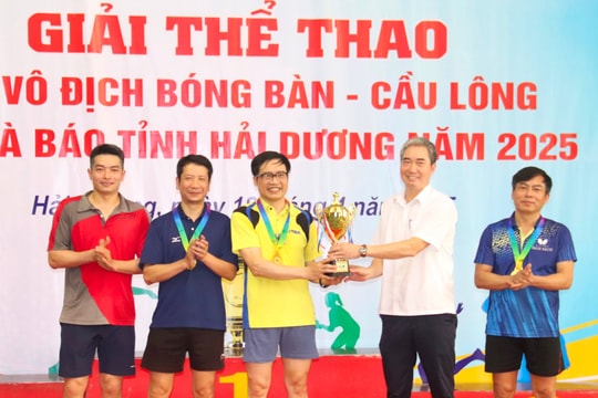 Hải Dương: Giới báo chí so tài thể thao mừng những ngày lễ lớn