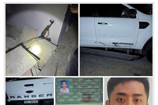 Truy nã khẩn cấp kẻ nổ súng làm một Thượng uý Công an Quảng Ninh tử vong