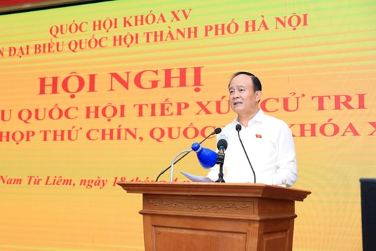 Cử tri Hà Nội yêu cầu xử nghiêm hành vi sản xuất hàng giả, 'quảng cáo láo'