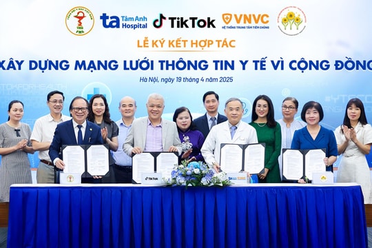 BVĐK Tâm Anh, VNVC xây dựng mạng lưới thông tin y tế chuẩn khoa học trên Tiktok