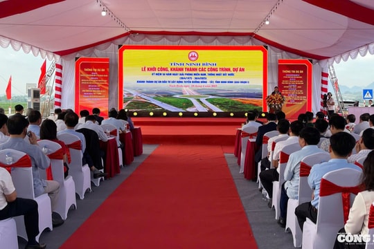 Ninh Bình: Khen thưởng 88 tập thể, cá nhân xuất sắc trong thực hiện Dự án Đầu tư xây dựng tuyến đường Đông – Tây