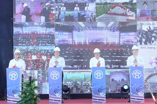 Hà Nội: Khởi công nút giao Vành đai 3,5 với Đại lộ Thăng Long hơn 2.384 tỷ đồng