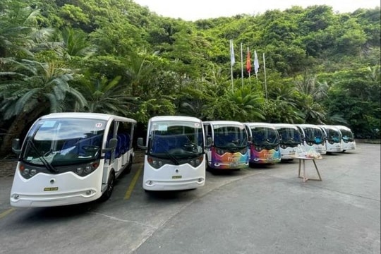 Cát Bà vận hành thử giao thông xanh, hướng tới đảo du lịch không khí thải đầu tiên ở Việt Nam