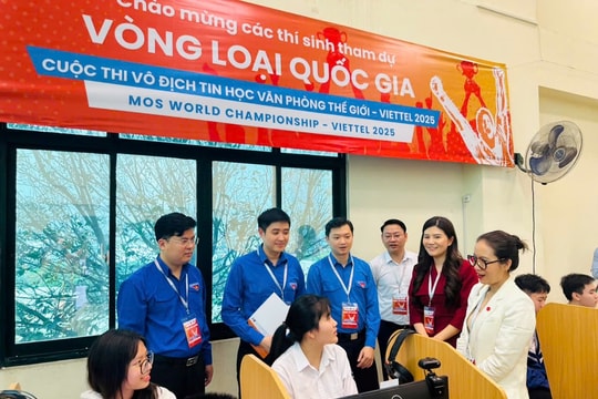 Gần 2.000 thí sinh tham gia Vòng loại quốc gia cuộc thi Vô địch Tin học văn phòng thế giới - Viettel 2025