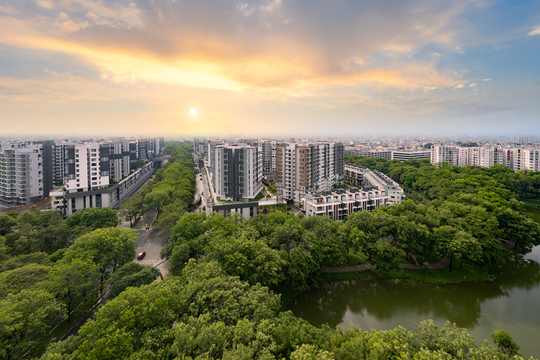 TP HCM: Dòng tiền đầu tư đổ về thị trường chung cư khu vực phía Tây