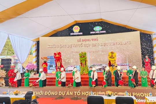 Nhựa Tiền Phong - động thổ khởi động Dự án Tổ hợp giáo dục Tiền Phong, dấu ấn chiến lược của hành trình 65 năm phát triển