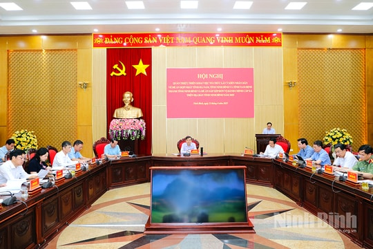 Ninh Bình lấy ý kiến về Đề án hợp nhất 3 tỉnh Hà Nam, Ninh Bình và Nam Định