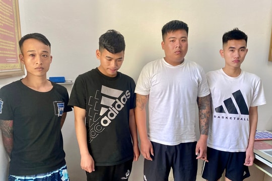 Thanh Hóa: Bắt ổ nhóm bảo kê thu tiền của những người kinh doanh, buôn bán tại biển Hải Tiến