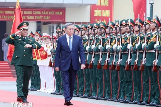 Tổng Bí thư Tô Lâm: Binh chủng Tăng thiết giáp phải xứng đáng là lực lượng đột kích mạnh