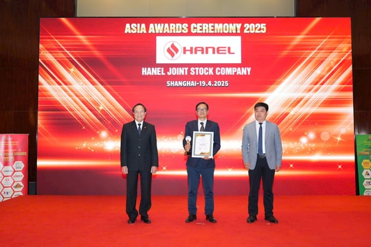 Hanel và Chủ tịch Hanel được vinh danh tại Diễn đàn Hợp tác kinh tế châu Á 2025