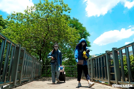 Nắng nóng tiếp tục kéo dài ở Trung Bộ, Bắc Bộ sắp bước vào đợt nắng diện rộng