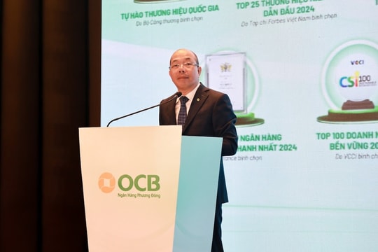 OCB tăng vốn điều lệ lên 26.631 tỷ đồng, thực hiện chia cổ tức tiền mặt