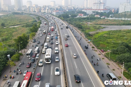 Lộ trình phương tiện ra, vào Thủ đô dịp 30/4 để giảm thiểu ùn tắc