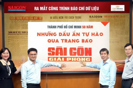 Báo Sài Gòn Giải Phóng chính thức ra mắt công trình báo chí dữ liệu đặc biệt