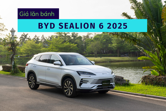 Bảng giá lăn bánh BYD Sealion 6 cập nhật tháng 4/2025