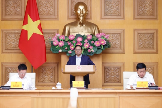 Thủ tướng Phạm Minh Chính họp với Hội đồng Tư vấn chính sách