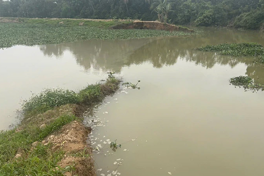 Thanh Hoá khắc phục hậu quả sự cố sạt lở kênh sông Mơ
